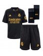 Real Madrid Aurelien Tchouameni #18 Ausweichtrikot für Kinder 2023-24 Kurzarm (+ Kurze Hosen)